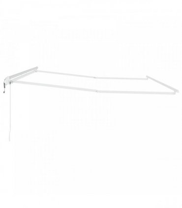 vidaXL Awning Frame 4x3 m Automatic Roll-back Aluminium
