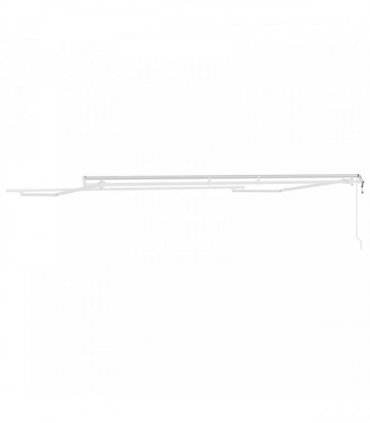 vidaXL Awning Frame 4x3 m Automatic Roll-back Aluminium