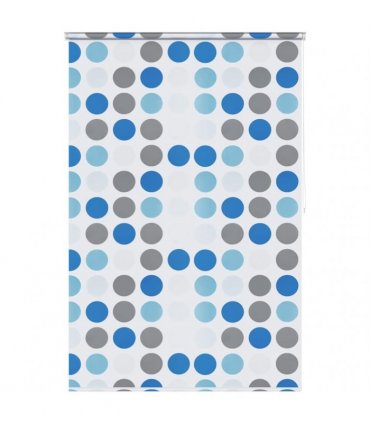 vidaXL Shower Roller Blind 160x240 cm Circle