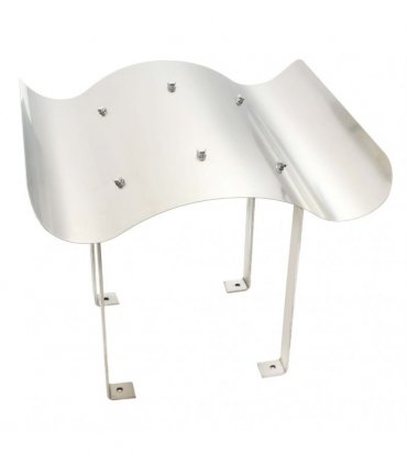 vidaXL Chimney Cowl 80x80x39 cm Stainless Steel