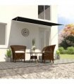 vidaXL Retractable Awning 300x150 cm Anthracite