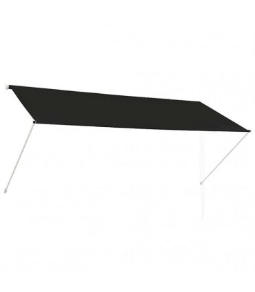 vidaXL Retractable Awning 300x150 cm Anthracite