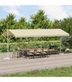 vidaXL Free Standing Awning 600x300 cm Cream