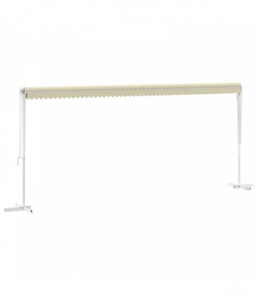 vidaXL Free Standing Awning 600x300 cm Cream