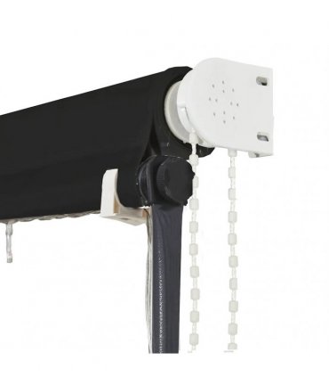 vidaXL Retractable Awning with LED 350x150 cm Anthracite