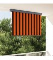 vidaXL Outdoor Roller Blind 160x250 cm Orange and Brown