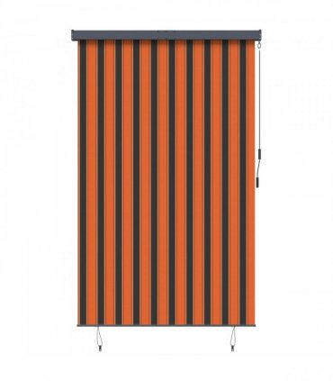 vidaXL Outdoor Roller Blind 160x250 cm Orange and Brown
