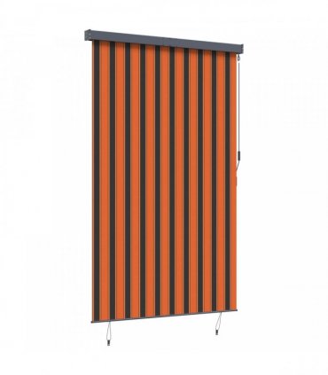 vidaXL Outdoor Roller Blind 160x250 cm Orange and Brown