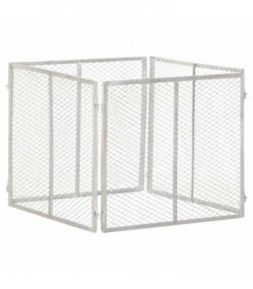 vidaXL Garden Composter 85x85x70 cm Galvanised Iron