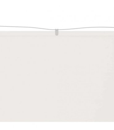 vidaXL Vertical Awning White 140x800 cm Oxford Fabric