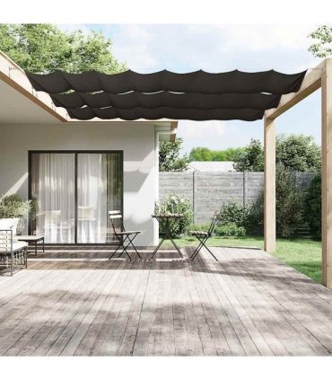 vidaXL Vertical Awning Anthracite 140x800 cm Oxford Fabric