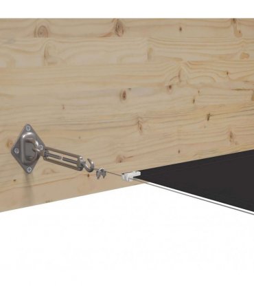 vidaXL Vertical Awning Anthracite 140x800 cm Oxford Fabric