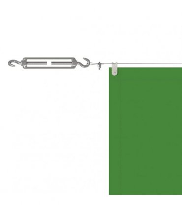 vidaXL Vertical Awning Light Green 60x1000 cm Oxford Fabric