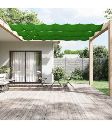 vidaXL Vertical Awning Light Green 100x1200 cm Oxford Fabric
