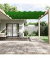 vidaXL Vertical Awning Light Green 140x360 cm Oxford Fabric