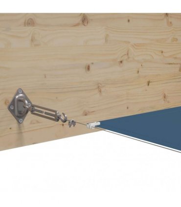 vidaXL Vertical Awning Blue 180x1200 cm Oxford Fabric