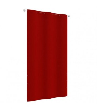 vidaXL Balcony Screen Red 120x240 cm Oxford Fabric