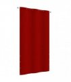 vidaXL Balcony Screen Red 120x240 cm Oxford Fabric