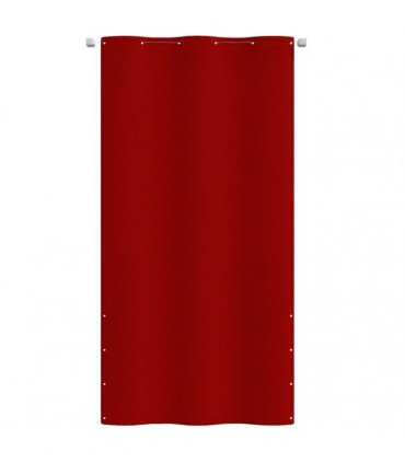 vidaXL Balcony Screen Red 120x240 cm Oxford Fabric