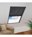 vidaXL Plisse Insect Screen for Windows Aluminium Anthracite 80x160cm