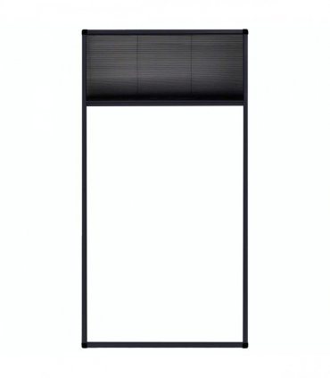 vidaXL Plisse Insect Screen for Windows Aluminium Anthracite 80x160cm