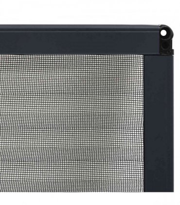 vidaXL Plisse Insect Screen for Windows Aluminium Anthracite 80x160cm