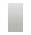 vidaXL Insect Door Screen with 5-Piece Mesh Curtain Black 120x240 cm