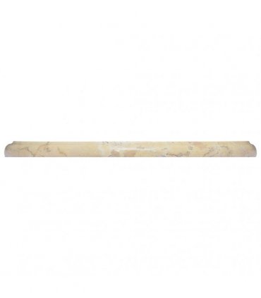 vidaXL Table Top Cream Ø40x2,5 cm Marble