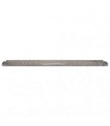 vidaXL Table Top Grey Ø40x2,5 cm Marble