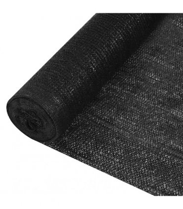vidaXL Privacy Net Black 3,6x10 m HDPE 150 g/m²