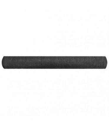 vidaXL Privacy Net Black 3,6x25 m HDPE 195 g/m²