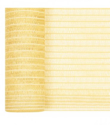 vidaXL Privacy Net Beige 1,5x10 m HDPE 195 g/m²