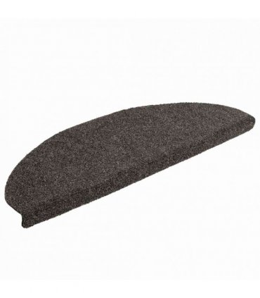 vidaXL Stair Mats Self-adhesive 10 pcs 65x21x4 cm Anthracite