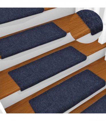 vidaXL Stair Mats Self-adhesive 5 pcs 65x21x4 cm Anthracite