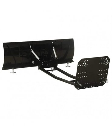 vidaXL Snow Plough for ATV 115x38 cm Black