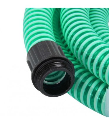 vidaXL Suction Hose with Brass Connectors Green 1,1" 3 m PVC