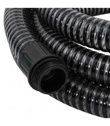 vidaXL Suction Hose with Brass Connectors Black 1,1" 4 m PVC