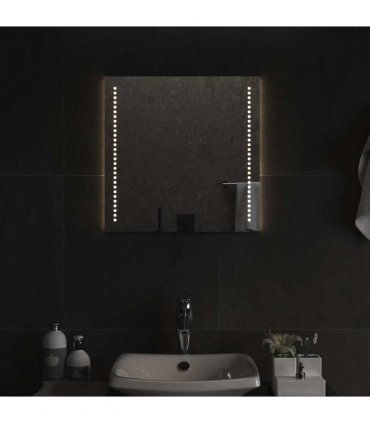 vidaXL LED Bathroom Mirror 50x50 cm