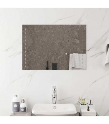 vidaXL LED Bathroom Mirror 70x50 cm
