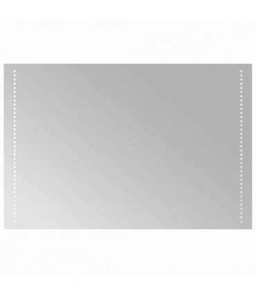 vidaXL LED Bathroom Mirror 90x60 cm