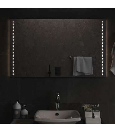 vidaXL LED Bathroom Mirror 100x60 cm