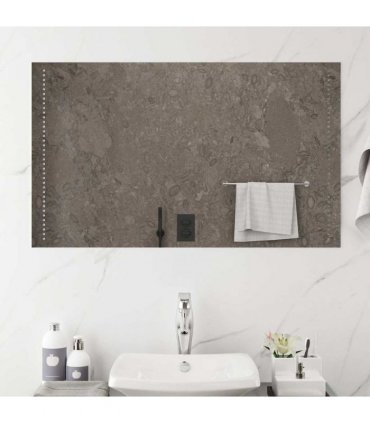 vidaXL LED Bathroom Mirror 100x60 cm