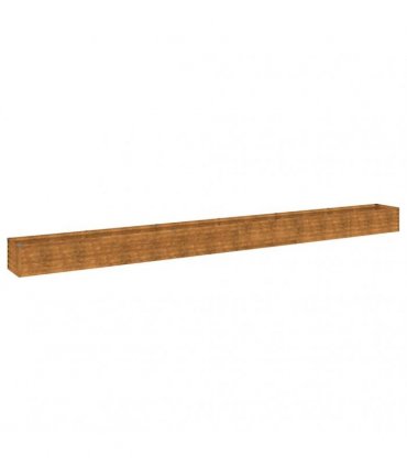 vidaXL Garden Raised Bed 580x50x36 cm Corten Steel