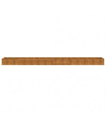 vidaXL Garden Raised Bed 580x50x36 cm Corten Steel