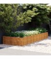 vidaXL Garden Raised Bed 291x100x36 cm Corten Steel