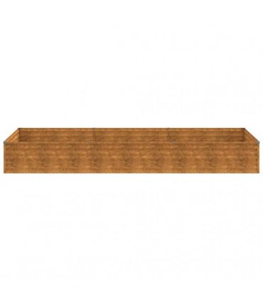 vidaXL Garden Raised Bed 291x100x36 cm Corten Steel