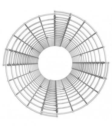 vidaXL Circular Gabion Raised Beds 3 pcs Galvanised Steel Ø30x150 cm