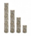 vidaXL Circular Gabion Raised Beds 4 pcs Ø30x50/100/150/200 cm