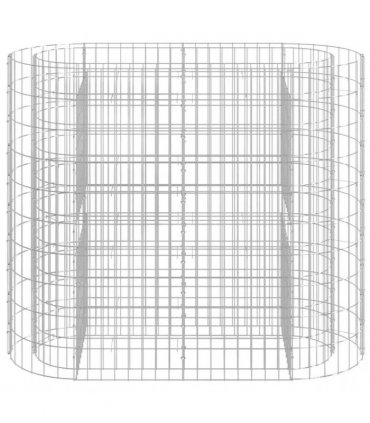 vidaXL Gabion Raised Bed Galvanised Iron 120x50x100 cm