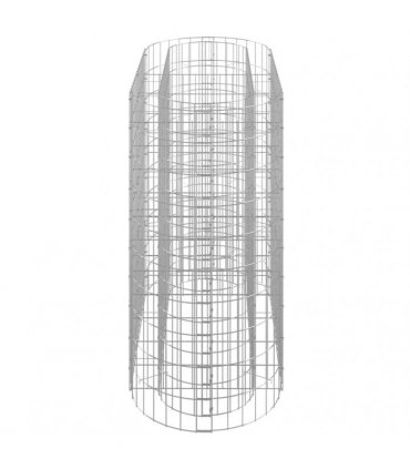 vidaXL Gabion Raised Bed Galvanised Iron 120x50x100 cm
